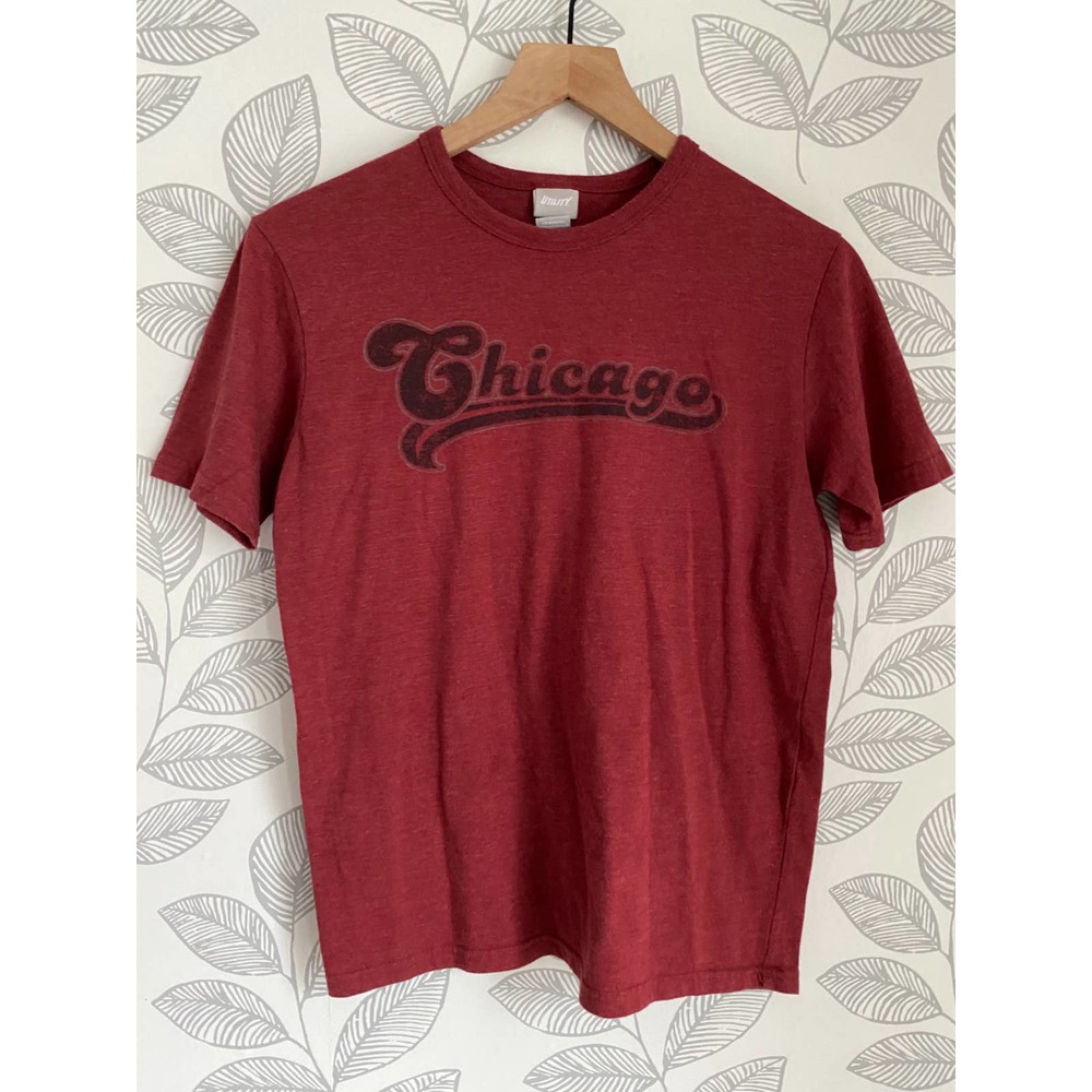 Utility Chicago Red T-shirt, Size S